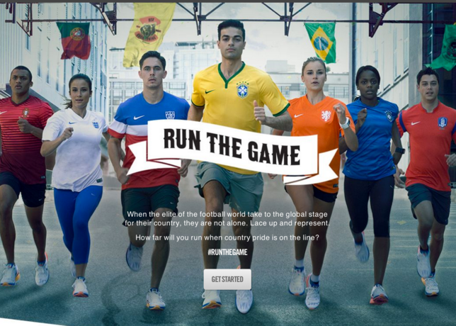 Nike+ Running与NIKEiD 的#RuntheGame#挑战