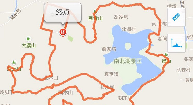 2016 中国·南北湖跑山赛（冬季）