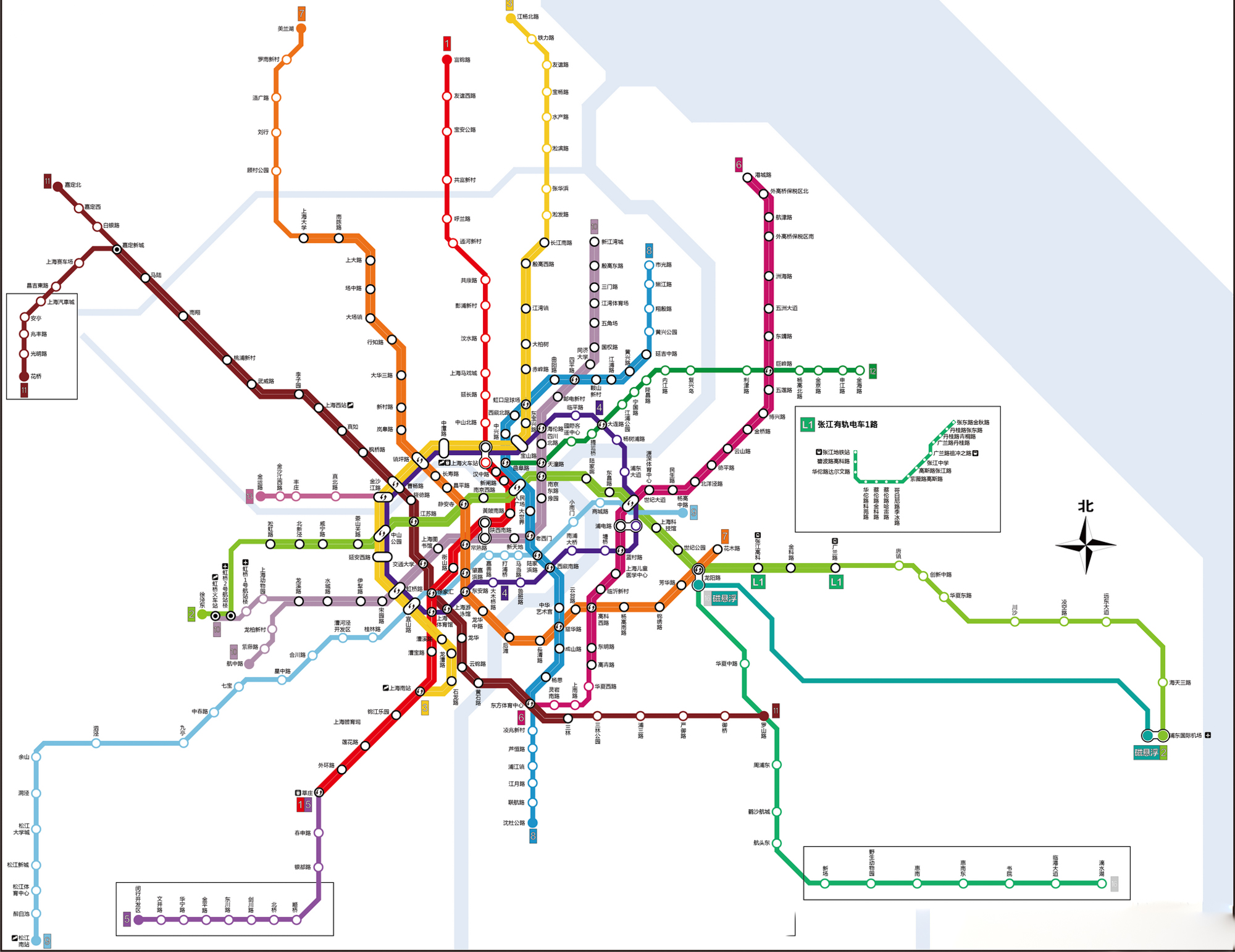 收藏！上海2035远景规划指引图！（高清图集）！注：文末附送上海2030地铁规划图（高清） - 知乎