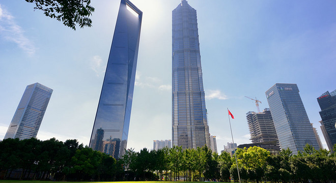 上海国际垂直登高大奖赛总决赛---金茂大厦站