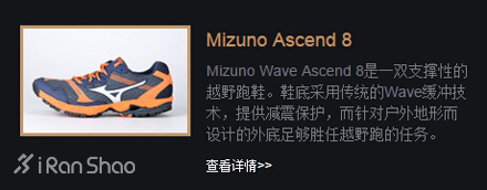 Mizuno Ascend 8