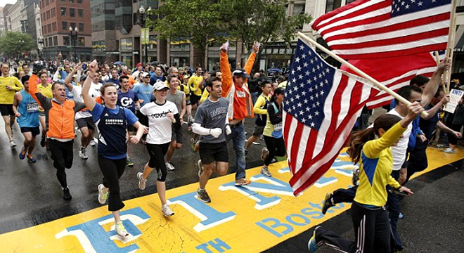 波士顿马拉松 | 美式主旋律下的马拉松精神