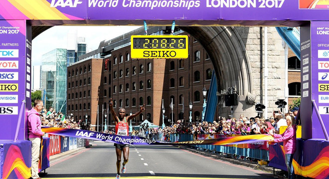 伦敦世锦赛 | 肯尼亚、巴林称霸男女马拉松 川内优辉跑进前十名