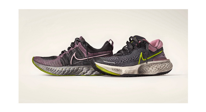 Nike React Infinity Run 2 和 Nike ZoomX Invincible Run：稳稳保护每段征程